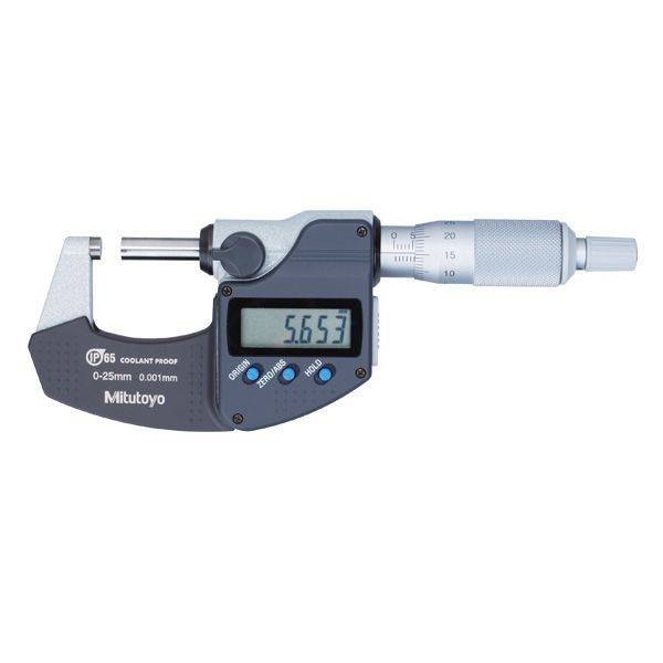 Coolant Proof Micrometers Series 293 - With Dust/Water Protection